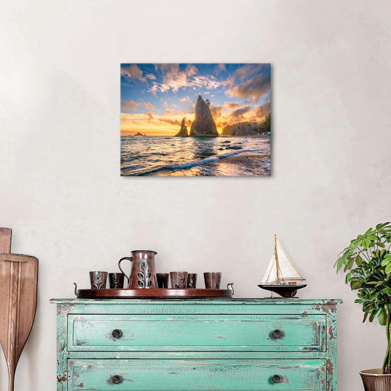 1 Piece Wrapped Canvas Wall Art