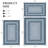 Bimlesh Rectangle Area Rug Blue multi-layered border - Washable, Foldable, Non-Slip Area Carpet for Living Room-1327855626