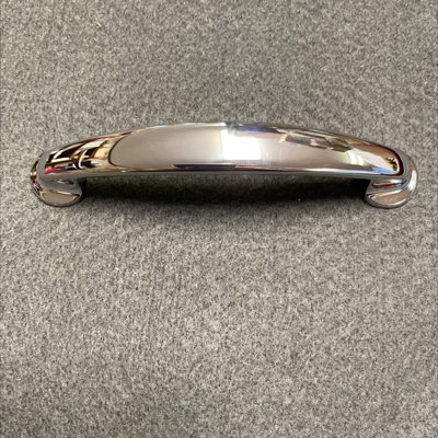 (5 Pack) 3-3/4 inch Curved Pull Chrome