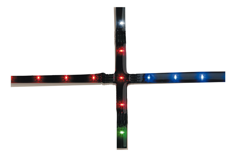 Cross 7cm Under Cabinet Strip Light, Blue
