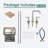 Widespread 2 Handles Bathroom Faucet with Water Supply Lines-1631516353-1613886754