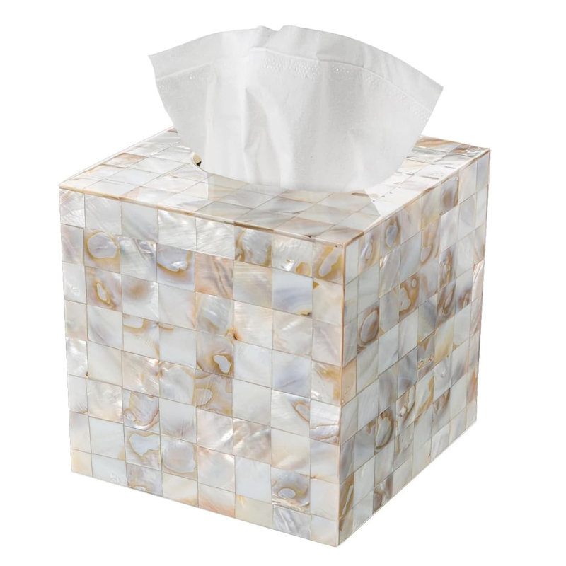 Milano Square Tissue Box Cover