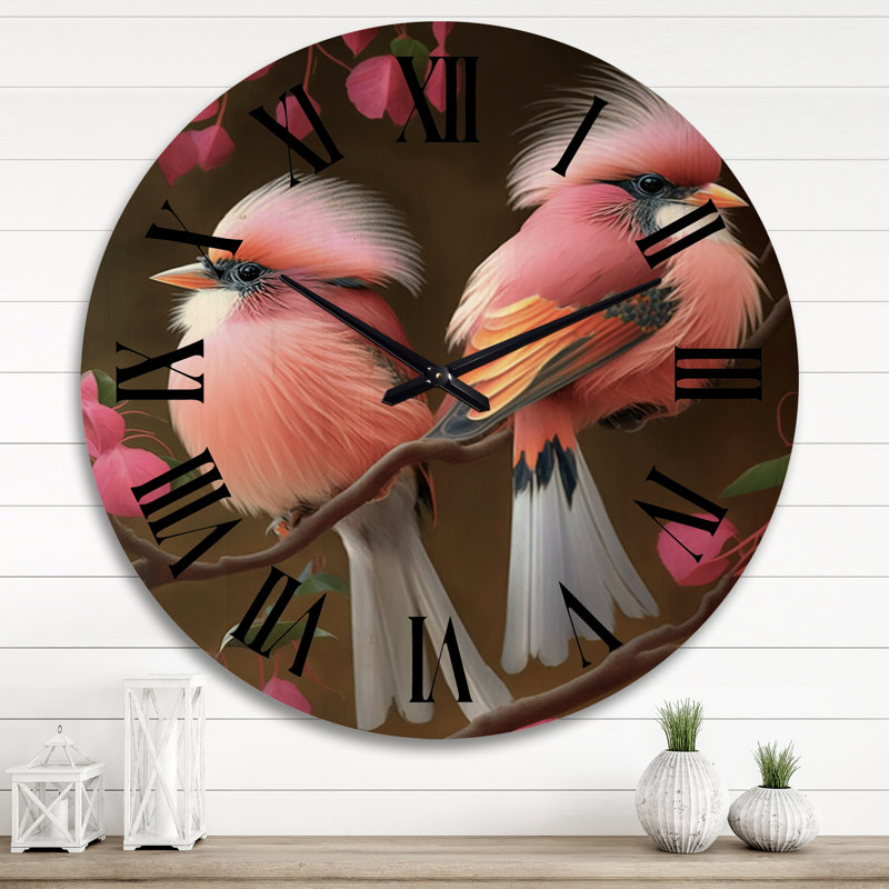 Warrensburg Solid Wood Wall Clock, Extra Large
