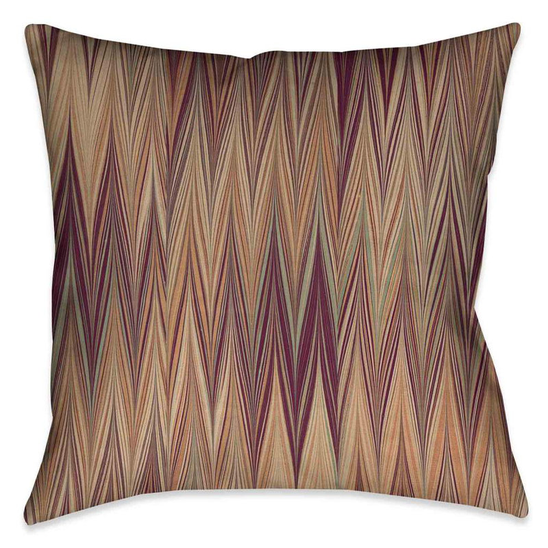 Housse et insert de coussin carré en marbre, Intérieur