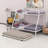 Bunk Bed With Trundle Bed, Two-Side Ladders-376070956