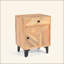 Table de chevet en bois massif