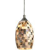 Luminaire suspendu géométrique unique à 1 lumière à DEL Jhonathan