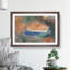 Ophelia with a Blue Wimple by Odilon Redon - Picture Frame Painting on MDF-62759870-62759869