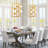 Hukam 4 - Light Iron Dimmable Square / Rectangle Chandelier-2061728602