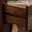 Walnut Wood Cabinet with Six Drawers and Wide Top