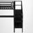 Metal Loft Bed With Built-In-Desk And Charging Station-1209882137-1209882138