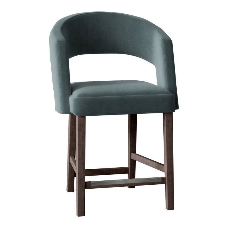 Bryant Upholstered Stool, Perigold Page Pearl, Tobacco