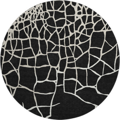 Premium Machine Washable Cossette AMF1049 Squares Rug