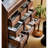 Simple light luxury style bookcase