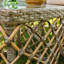 Ensemble bistro avec repose-pieds et coussins Lought