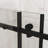Sliding Shower Door With 1/4" (6mm) Clear Tempered Glass, Stainless Steel Hardware, Matte Black Finish, Easy - Clean Coating For Bathroom 6mm Glass Door, 48" W X 72" H, Reversible Opening, Smooth And