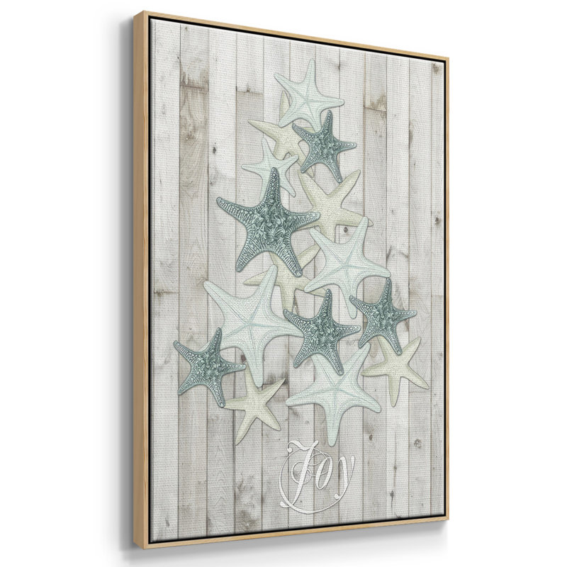 Noël côtier III, H 37 po x l 25 po x P 1,5 po, Naturel