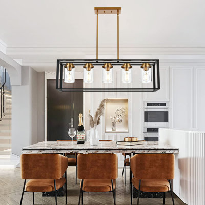 Rawland 5 - Light Kitchen Island Pendant