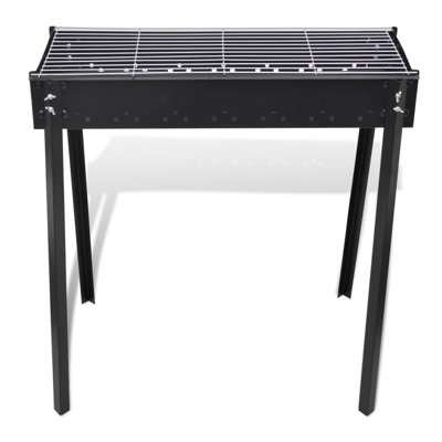 BBQ Stand Charcoal Barbecue Square 30" x 11"