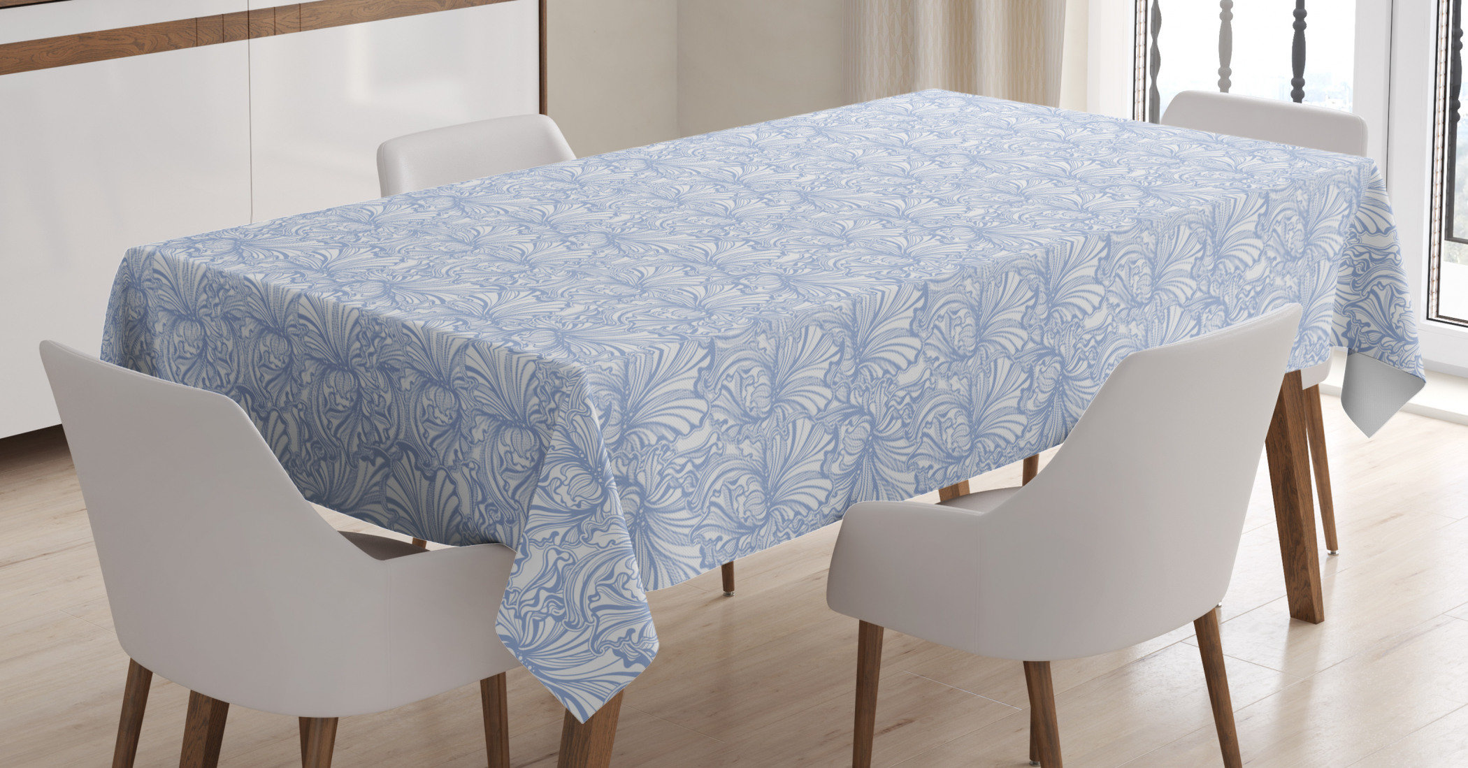 East Urban Home Rectangle Floral Polyester Tablecloth | Wayfair