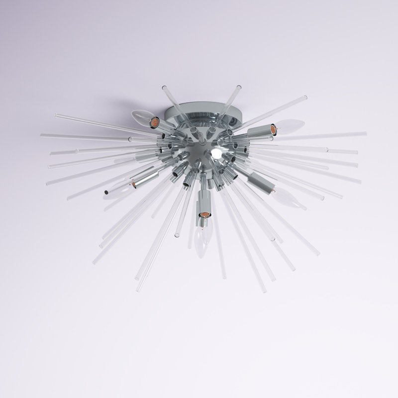 Merrick Glass Flush Mount