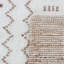 Tic Tac Toe Southwestern Area Rug in Ivory/Brown-41191609