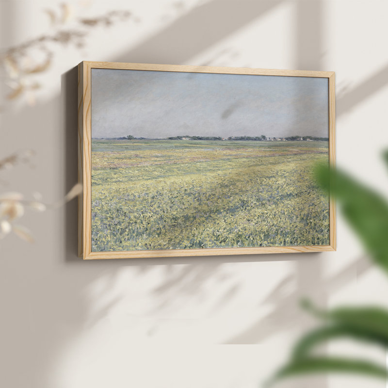Paysages rétro-CDXCV III - reproduction encadrée - réarmable, H 8 po x l 10 po, Naturel