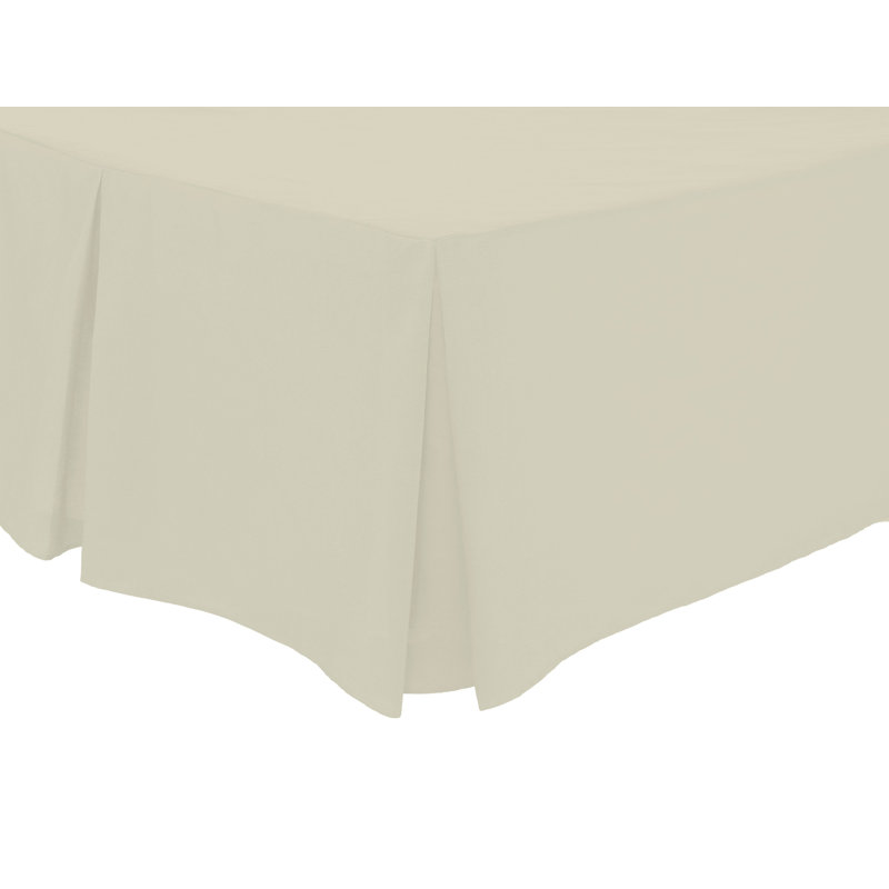 Plain Weave / Muslin Flat Sheet, Cream, Small Double (4')