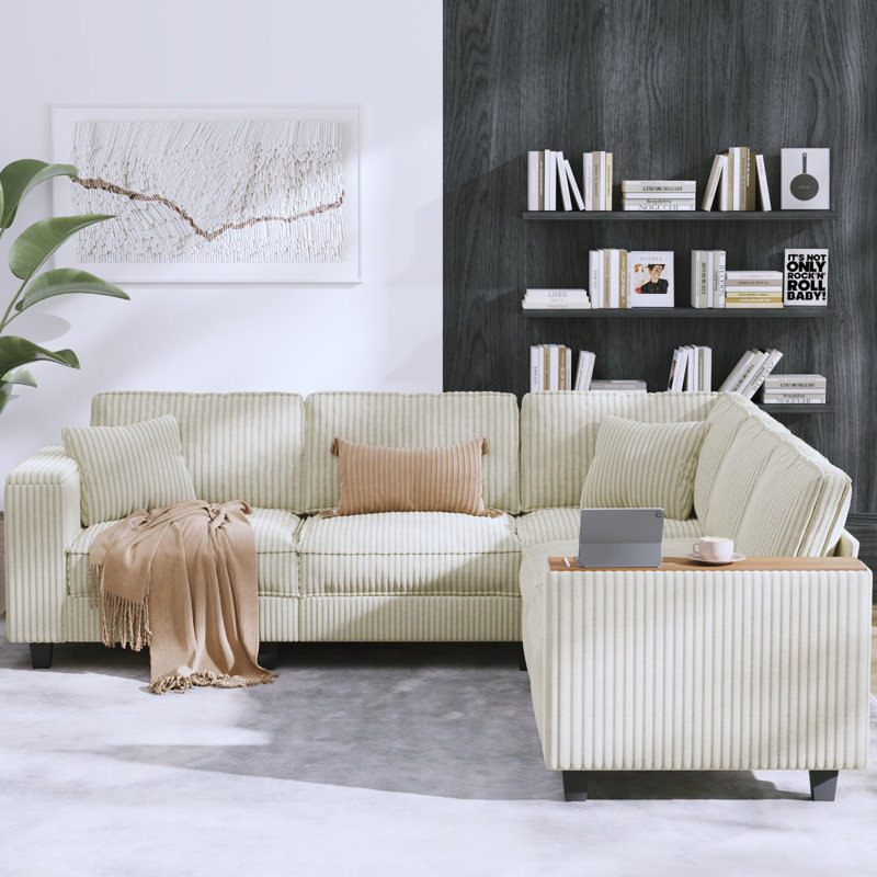 Canapé d'angle, Beige