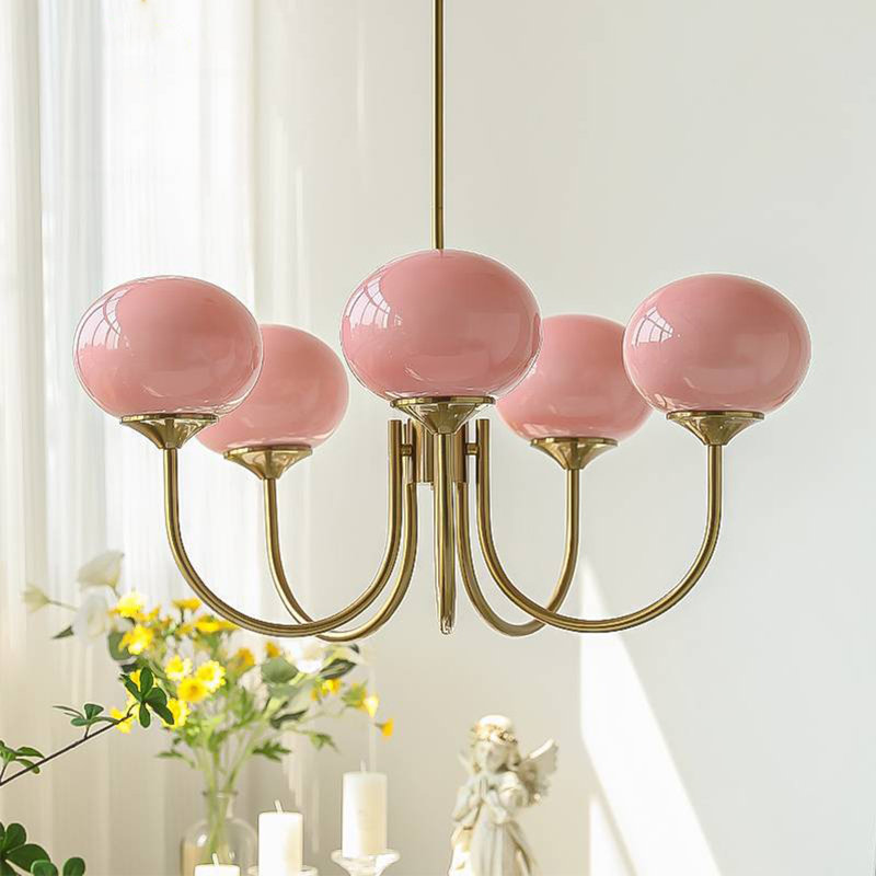 Lustre sphérique unique à 5 lumières Valetina, 5