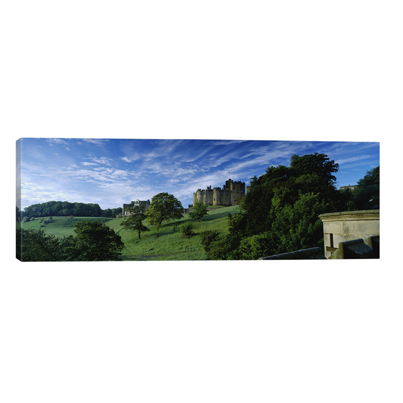 Alnwick Castle, Alnwick, Northumberland, England, United Kingdom by Panoramic Images - No Frame Panoramic Print on Canvas