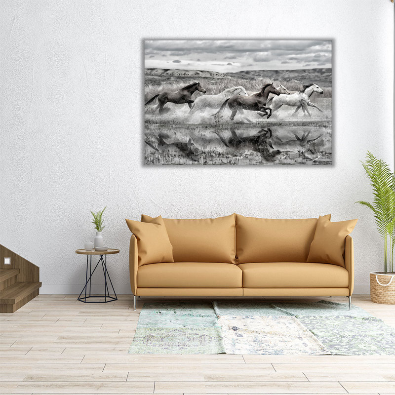«On The Run», reproduction d'art sur toile, H 20 po x l 30 po