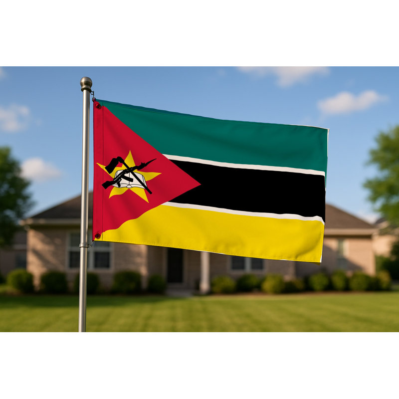 Drapeau du mozambique - drapeau