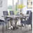 Eardie Metal Base Dining Table