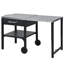 Chariot de cuisine avec chariot pliable et plateau de rangement-655800613