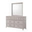 Miroir carré gris-121028710