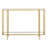 Ismir Glass Top Console Table-715275815
