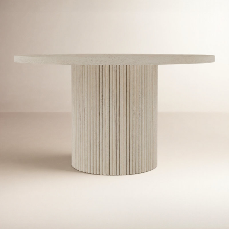 Fairmont Round Dining Table, Natural