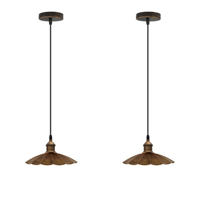 Contreras 1 - Light Painted Dome Pendant