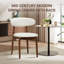 Chaise d'appoint rembourrée en bois massif-1398248981