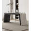 Bureau d'ordinateur en cuir clair-653692273