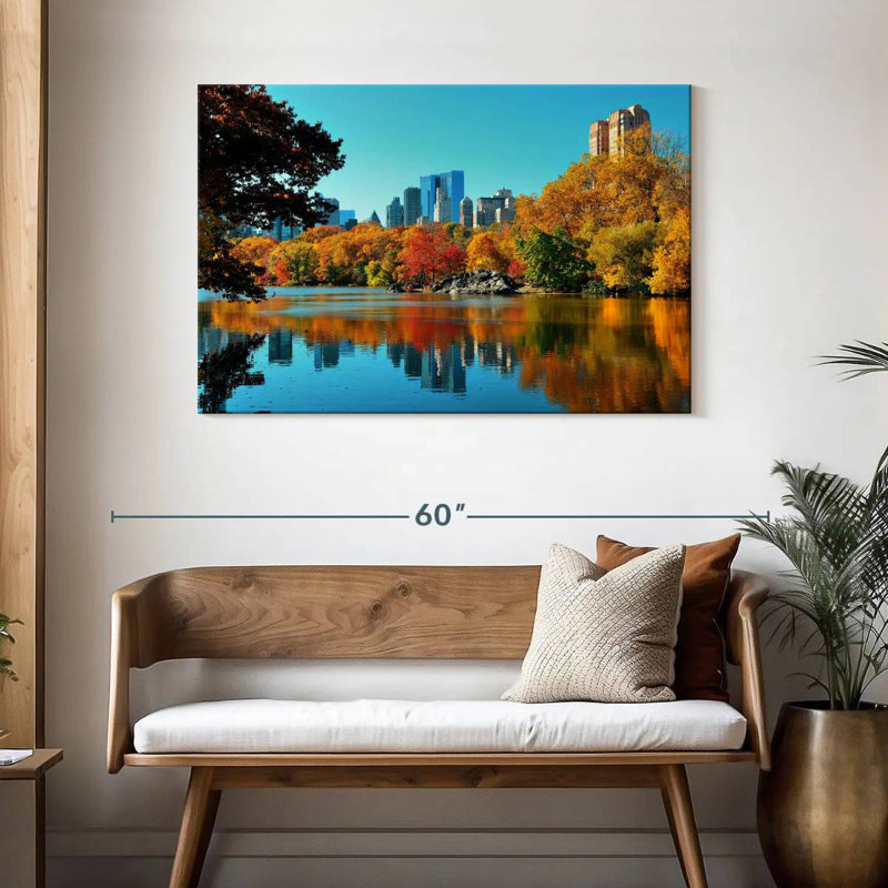 Rorry Central Park In Fall, 30" H x 45" W