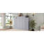 Grands lits multifonctionnels peu encombrants, style moderne gris bois pour un usage domestique