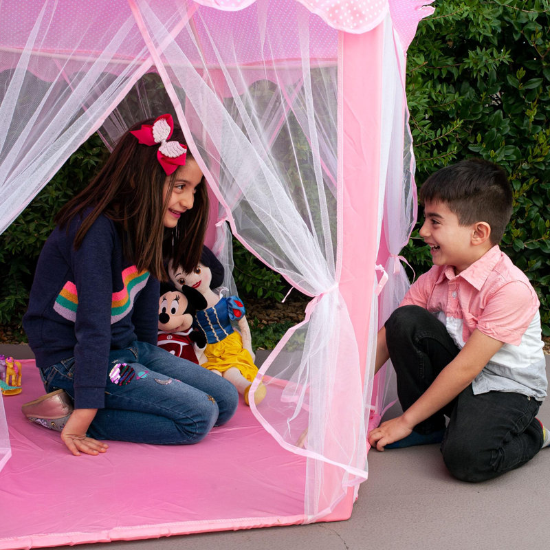 Toynk 17.5'' W x 4'' D Indoor Fabric Pop-Up Play Tent