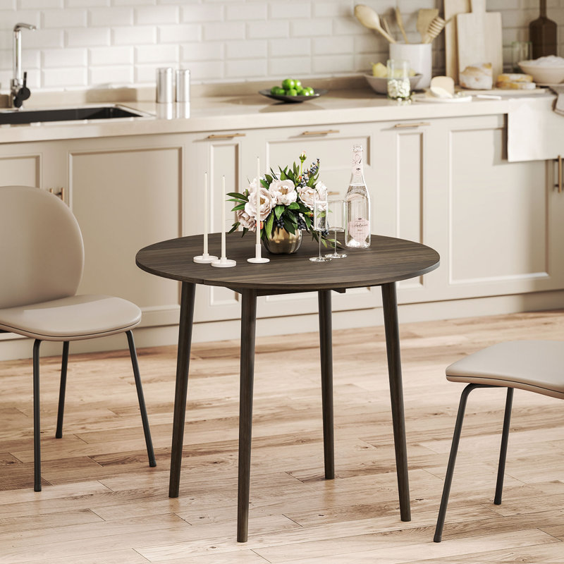 Koryun Round Dining Table, Gray