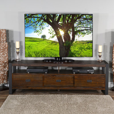 Mizell Unfinished TV Stand for TVs up to 88"