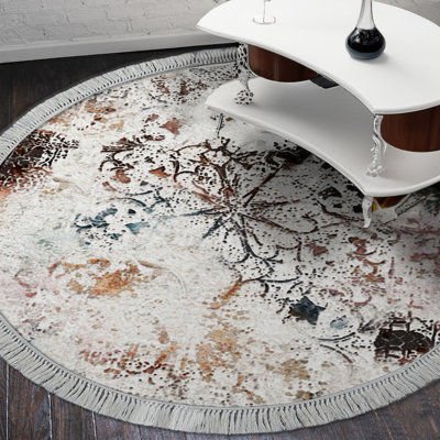 Tapis rond Seino