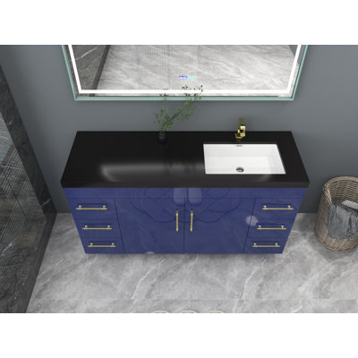 Ensemble de meuble-lavabo simple 60 "60"