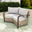 Wicker Patio Chair With Cushions (Set of 2)-144040994