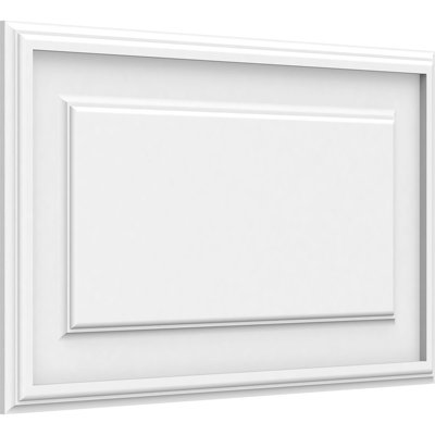 Panneau mural surélevé en PVC blanc Legacy